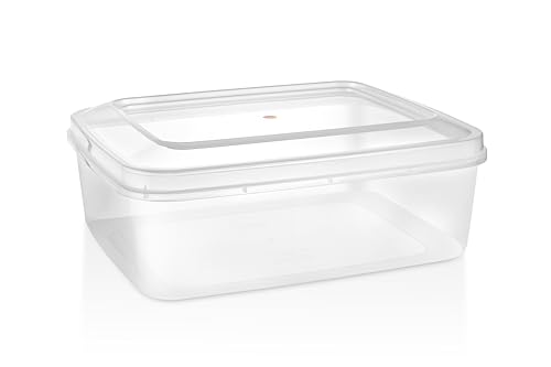 Image of Aristo Kitty Plastic Container for Home Storage, Staionery Transparent -47.8 x 38.8 x 17.3 cm - 22.6 Ltr
