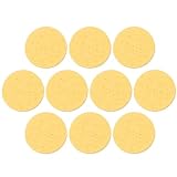 CIMAXIC 10 Stück Gesichtsreiniger Zellulose Schwämme Hautpflegeschwamm zur Make Up Entfernung Natürlicher Schwamm für Tägliche Gesichtsreinigung und Ölentfernung