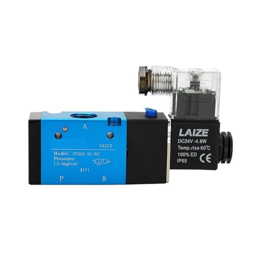 Électrovanne 3/2 voies 3V210-08 distributeur monostable pilote commande électrique