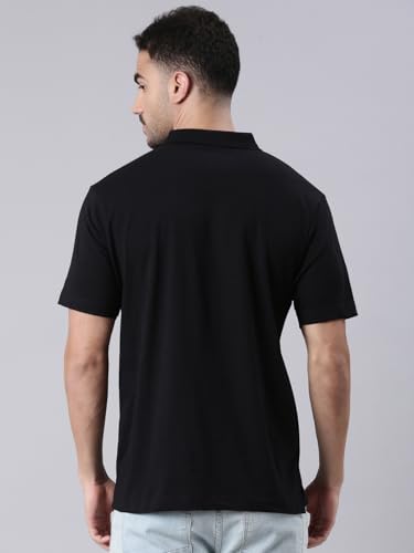Image of Classic Polo Men's Half Sleeve Polo Neck Authentic Fit Solid Cotton T-Shirt
