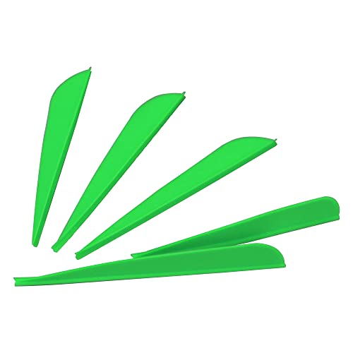 Hosolee 36 Pack Archery Fletches 4 Inch Arrows Vanes Plastic Fletching For Diy Shafts Hunting Targeting #TOP3