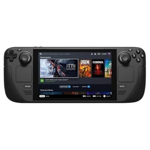 VALVE Steam Deck OLED 1TB SSD + 16GB RAM (International Version) - 7.4" inch, 90Hz, 1280 x 800px, SteamOS 3.0, Handheld Gaming Console Cover