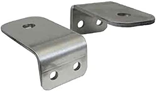Moroso 39025 Hood Pin Bracket, Pair of 2, 3/8" Diameter Pin