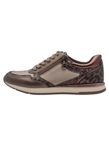 Tamaris Damen Sneaker Synthetik, braun, 41 EU – Ansicht 5
