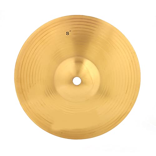 Cymbal Brass Cymbal, 8in Brass Cymbals, Musical Instrument Ary for Drum Set
