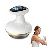 Appareil de massage 4 en 1 contre la cellulite, vide et Gua Sha électrique, 9 niveaux de chauffage, 9 niveaux d'aspiration, peau plus ferme et meilleure circulation sanguine, massage en profondeur