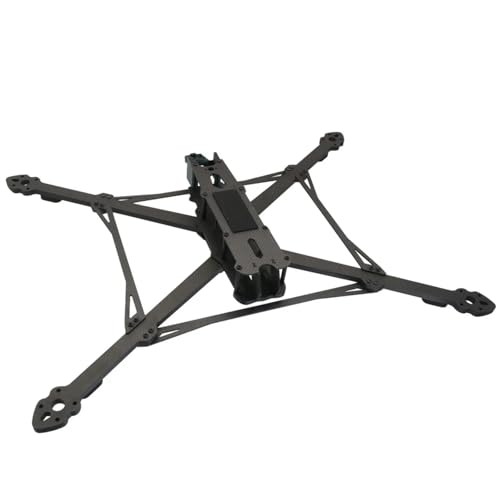 JeeFly MARK4 V3 Pro 13-inch FPV Drone Frame Kit 570mm Carbon Fiber X-Class Long Range Quadcopter with Battery Straps 8mm Arm Thickness Compatible with 13inch Props