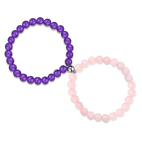 Bracelets élastiques en pierres véritables 8 mm pour en finir avec les fermoirs fragiles