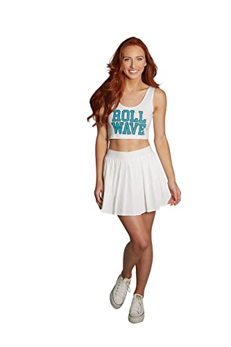 Image of Lojobands Women's College Gameday Outfit Tank Top Tailgate Crop Top One Size Fits Most