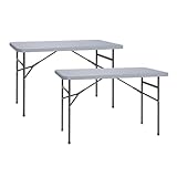 🪑 PLEGABLE Y COMPACTA – Mesa con patas plegables que permiten guardarla fácilmente cuando no se utiliza. Ideal como mesa auxiliar o principal en situaciones temporales.