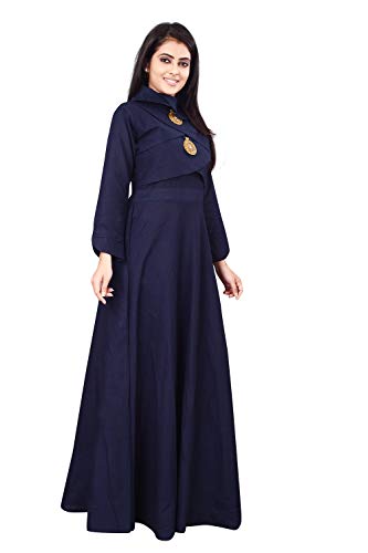 Image of Leriya Fashion Women's Cotton Bustier Maxi Dress