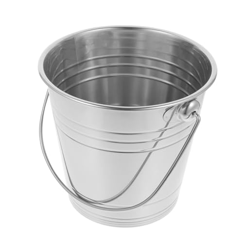 FUNOMOCYA de Hielo Inoxidable con Asa Contenedor de Almacenamiento para Bebidas Frías para Fiestas Bares y Picnic