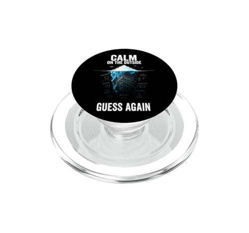 PopSockets PopGrip pour MagSafe Calme en Apparence Iceberg Anxiété
