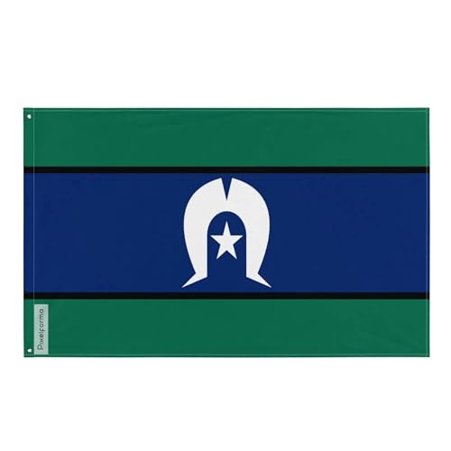 Drapeau Détroit de Torrès grand format intérieur extérieur Pixelforma