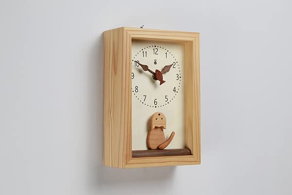 Amazon.co.jp: 「キコリの時計」【仔猫の時計】 : ホーム＆キッチン