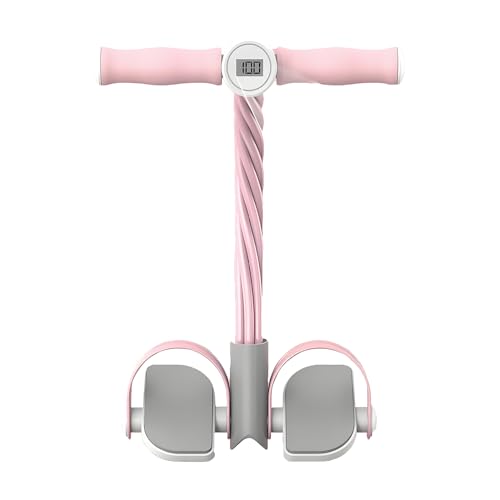 Corde de traction de cheville à pédale élastique pour fitness à la maison