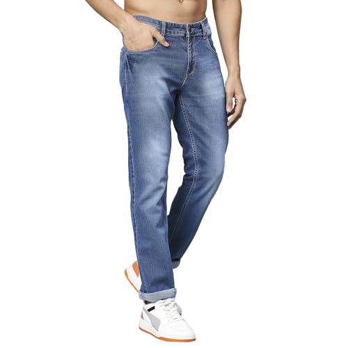 Image of Thomas Scott Men's Regular Fit Mid Rise Mid-Rise Stretchable Jeans