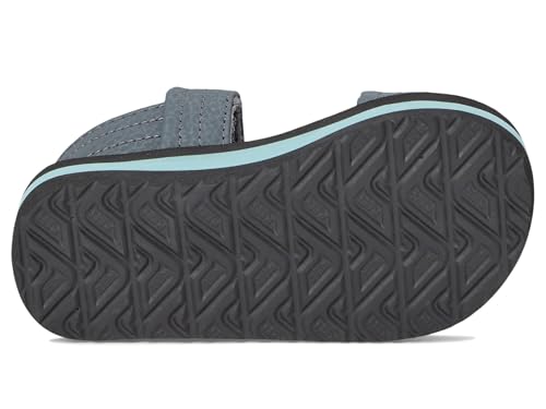 Reef Toddler/Little Kid Ahi Convertible Sandal, Water Friendly, Adjustable Strap, Grey/Aquifer, 6 - image 4