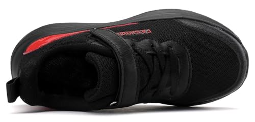 Kids Boys Girls Comfortable Casual Sports Sneakers with Hook and Loop Wide Tennis Shoes for Running Walking (Little Kid/Big Kid)4