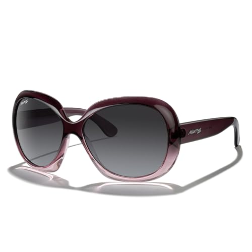 MERRY'S Oversized Polarized Sunglasses for Women - Retro Butterfly Frame S6098