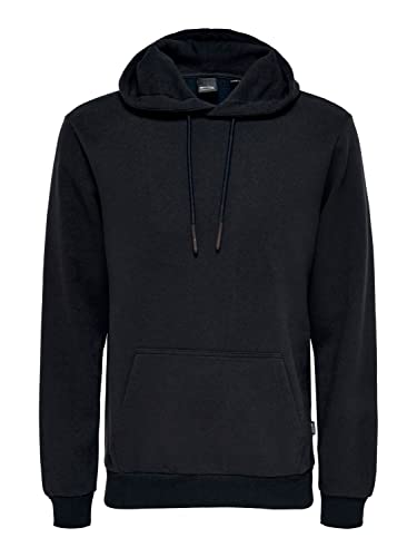Only & Sons Onsceres-Sudadera con Capucha, Azul Marino, XS para Hombre Cover