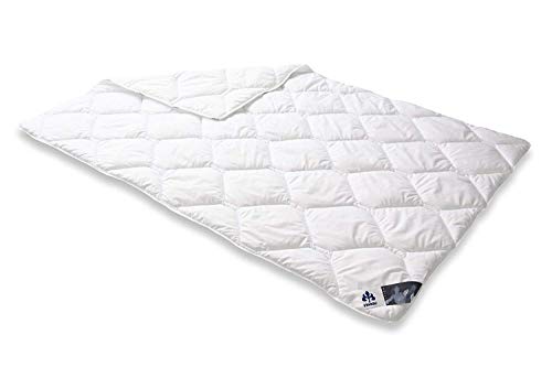 IRISETTE 9649580-01 Bettcomfort Edredón para Cualquier estación (135 x 200 cm), Color Blanco
