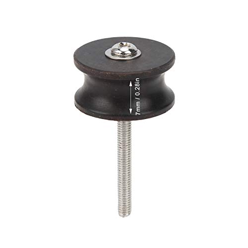 M3, Sandelhout Gepolijste Kop, Lederen Craft Accessoires Tapered Edge Slicker,(4#) - Afbeelding 8