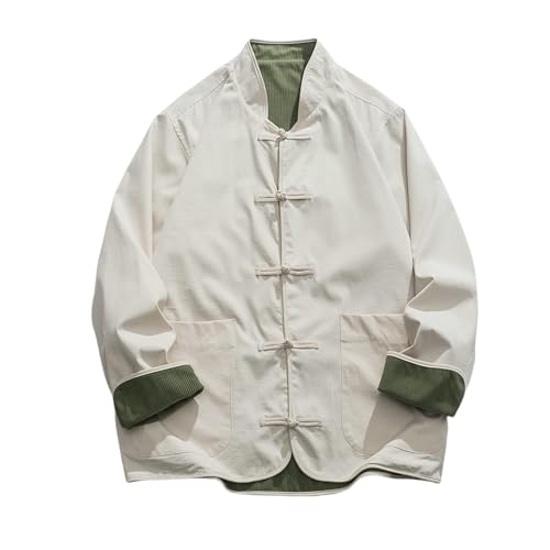 Manteau Hanfu homme ample fini les vestes d'automne inconfortables