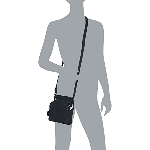 Kipling Women's New Eldorado Minibag, Lightweight Crossbody, Nylon Travel Bag (Small, Black Tonal)4