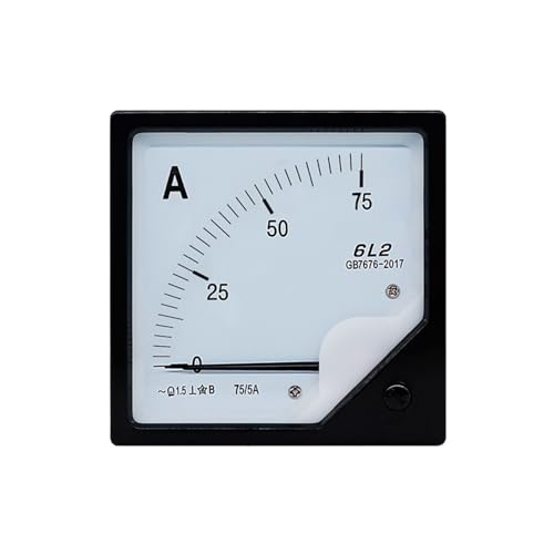 Ampèremètre à aiguille 6L2 AC 25A pour tableau électrique