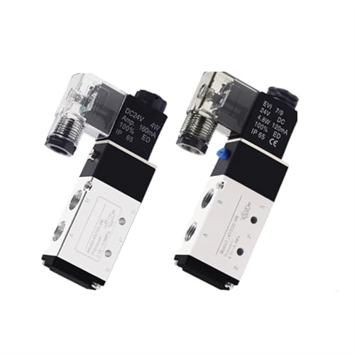 Électrovanne pneumatique 4V410-15 distributeur 5/2 pour vérin et automatisme - 4