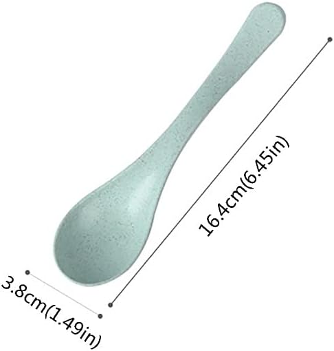 Spoons,soup spoons,Spoons for Cooking Kitchen Coffee Stirring Spoon PP Material Spoon Friend Gift Spoon Spoon Cake Dessert Spoon Dinner Spoon Teaspoons, 4 Pieces, Blue