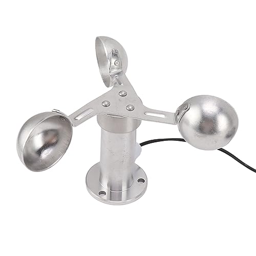 Premium -Aluminium -Oy -Anemometer -Sensor für Windgeschwindigkeitsmonito mit 8 M Kabel und Drei Tassen Design