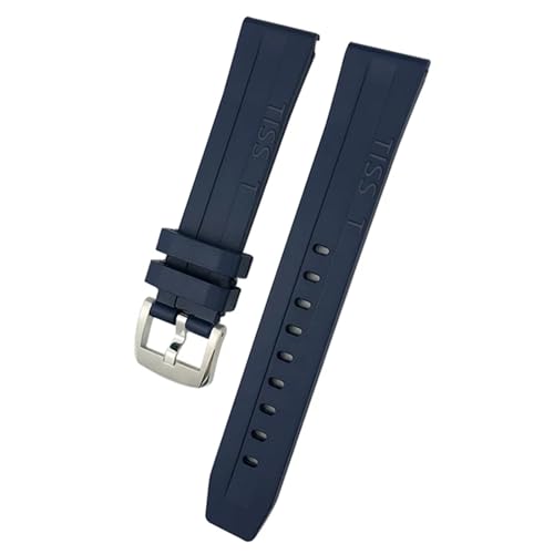 Bracelet silicone 20mm 19mm anti-transpiration pour montre T114417 - 4