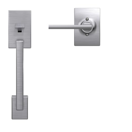 Image of SCHLAGE Century Lower Half Entry Handleset, Latitude Lever, Satin Chrome