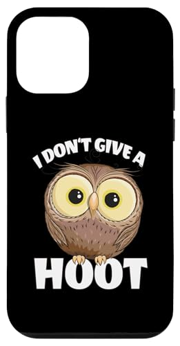�L���[�g�ȃM�����ڂ̃t�N���E I Don't Give A Hoot �X�}�z�P�[�X iPhone 12 mini �p
