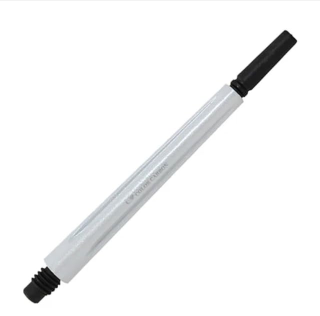NineDartOut.us Fit Shaft Carbon White Pearl Normalny 4 szt. (zablokowany) (# 8-42,5 mm - Extra Long Plus)