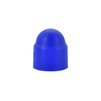 2-20Pcs M5-M22 PE Bolts Hexagon Nuts Covers Dome Cap Plastic Screws Acorn Nuts Protection Protector for Car Motorcycle Tools Maintenance Hardware NutBlue,M10x16x22 20Pcs