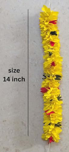 Image of Gajra For Hair Accessories Artificial Mogra Jasmine Juda Bun Scrunchies For Women Girls Pack 4 pieces (mix colour)