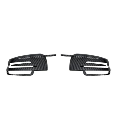 Coque de rétroviseur Mercedes W204 W212 anti-rayures au design carbone profilé