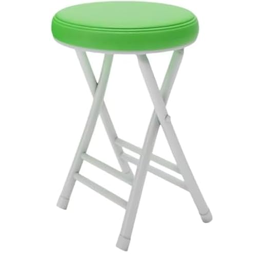 折り畳みチェア パイプ椅子 丸 椅子 折りたたみ ダイニングチェア スツール 滑り止め 快適 耐荷重150kg 背もたれなし コンパクト 軽量 持ち運び 屋内外 イベント 座面直径約30×高さ約50cm (B)