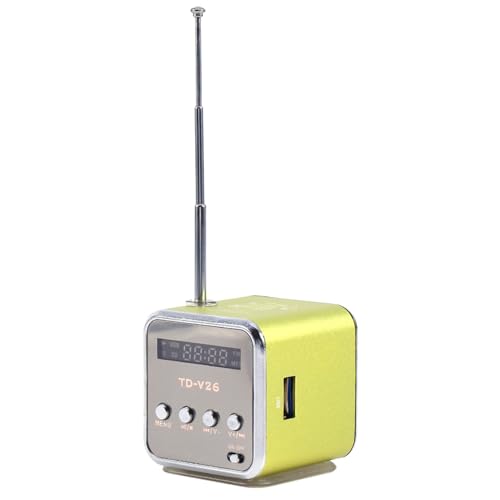 Mini Music Player with Speaker, Sturdy and Mini Music Player, Portable Outdoor and Indoor for Travel, Home Sports (#4)