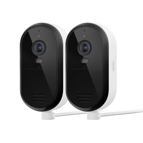 Arlo Essential Plug-in Security Camera 2K (3rd Gen) - 2-Cam - image 1