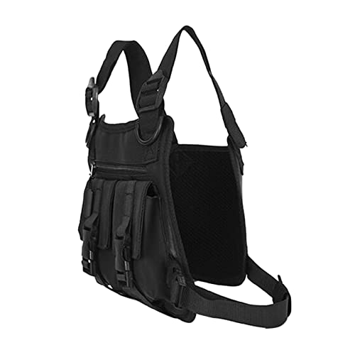 Chest Rig Pack con organizador interior para deportistas y senderismo técnico