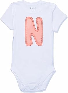 سالوبيت بكباسين مصنوع من القطن 100% بأشكال حروف مميزة للأطفال حديثي الولادة حتى عمر 6 أشهر (حرف N)، بوزن من 7- 8 كيلوجرام