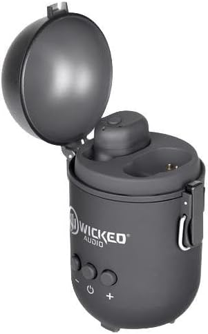 Wicked Audio WITW3850 Syver TWS 2 in 1 Bluetooth Speaker 2 & Wireless Earbuds - Black