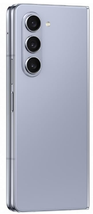 スマートフォン本体 Samsung Galaxy Z Fold 5 SCG22 Icy Blue Samsung Galaxy Z Fold5 Dual-SIM 5G Smartphone, 256GB+12GB