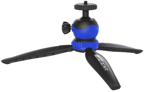 Ritz Gear Folding Tabletop Tripod - Black and Blue