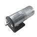 Reduction Engine Geared Dc Micro Gearbox Motor, 25GA370 High Torque 12 Volt Dc Electric Brushes Motor with Bracket Rotating Variable (Color : 12V+Bracket, Size : 130rpm)
