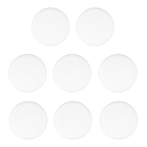 8pcs Antidérapants planche à découper blanc caoutchouc